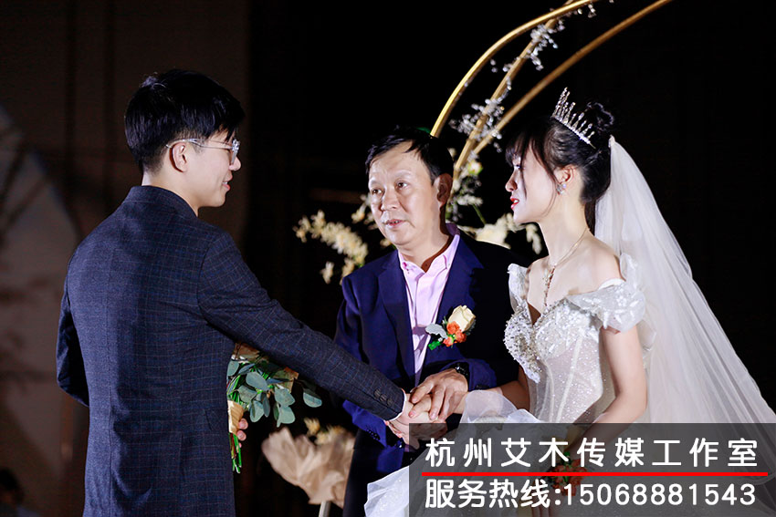 新郎新娘婚禮現(xiàn)場(chǎng)畫面拍攝
